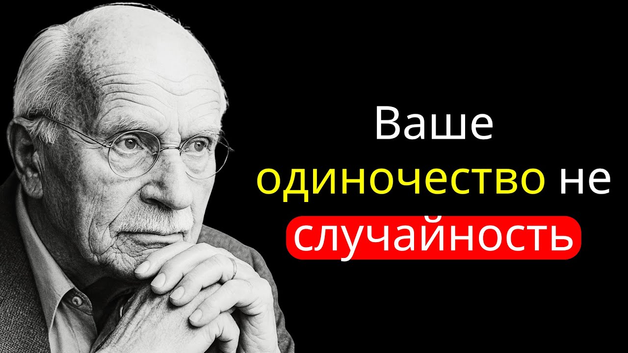 Вселенная изолирует вас не просто так, не отчаивайтесь | Карл Густав Юнг.
