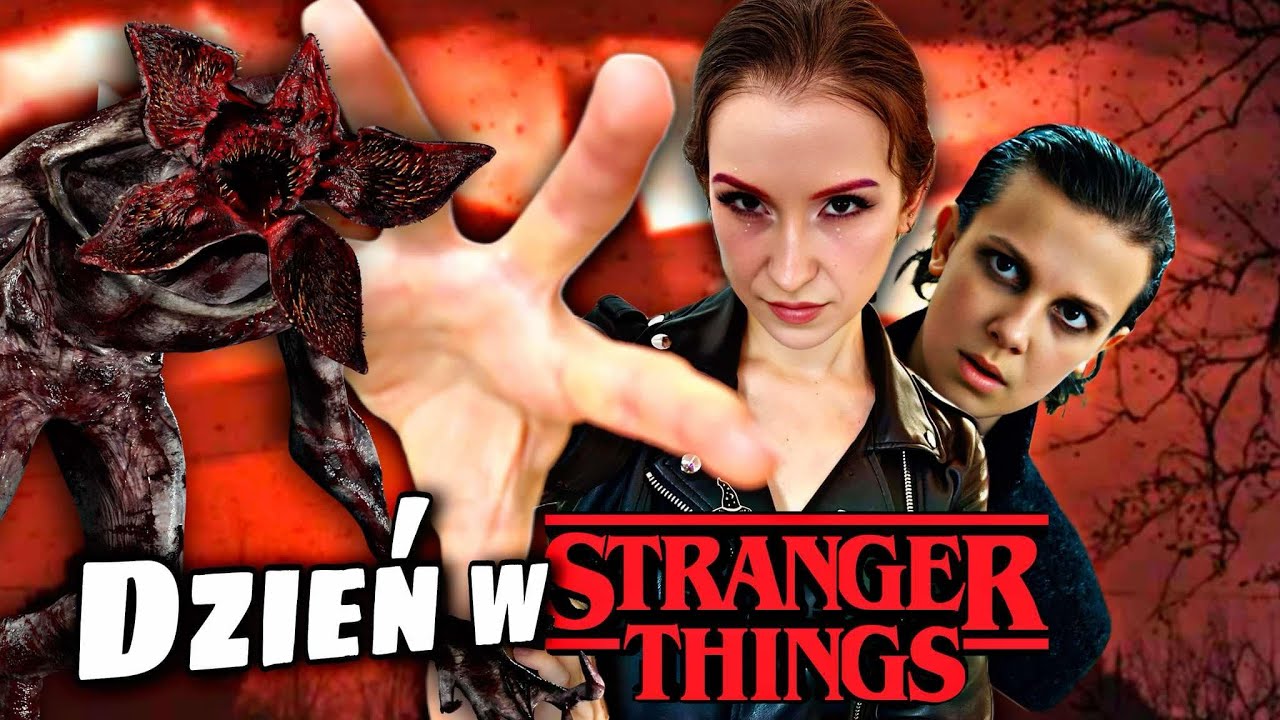 24H ZAMKNIĘTA W STRANGER THINGS!🖤🎃