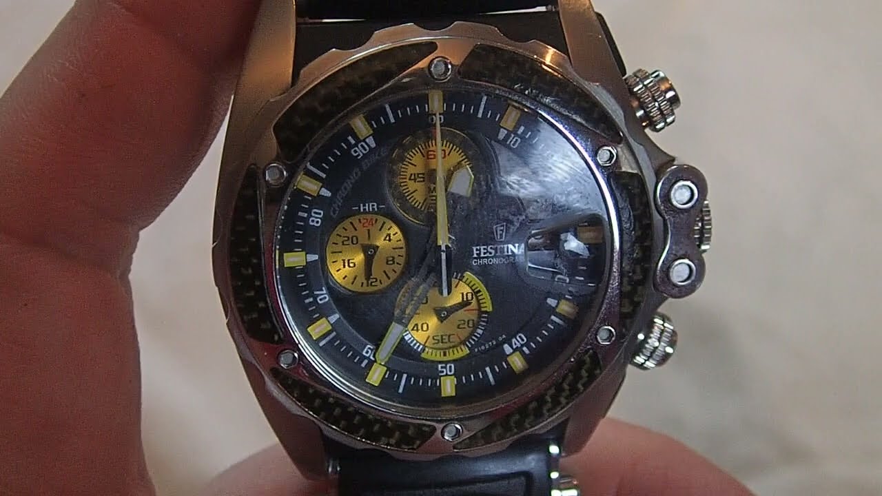 Как работают часы Festina Chronobike