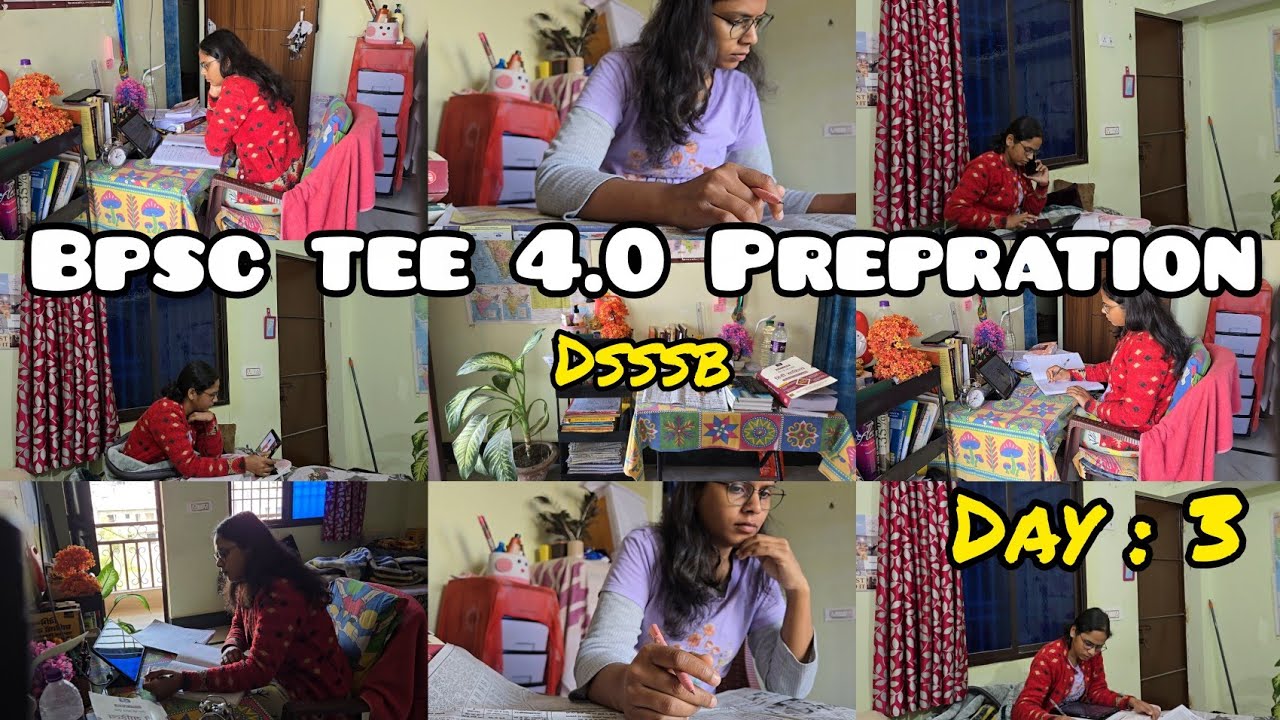 Serious Prep Mode On 📚 | BPSC TRE 4.0 + DSSSB | Study Vlog Day 3