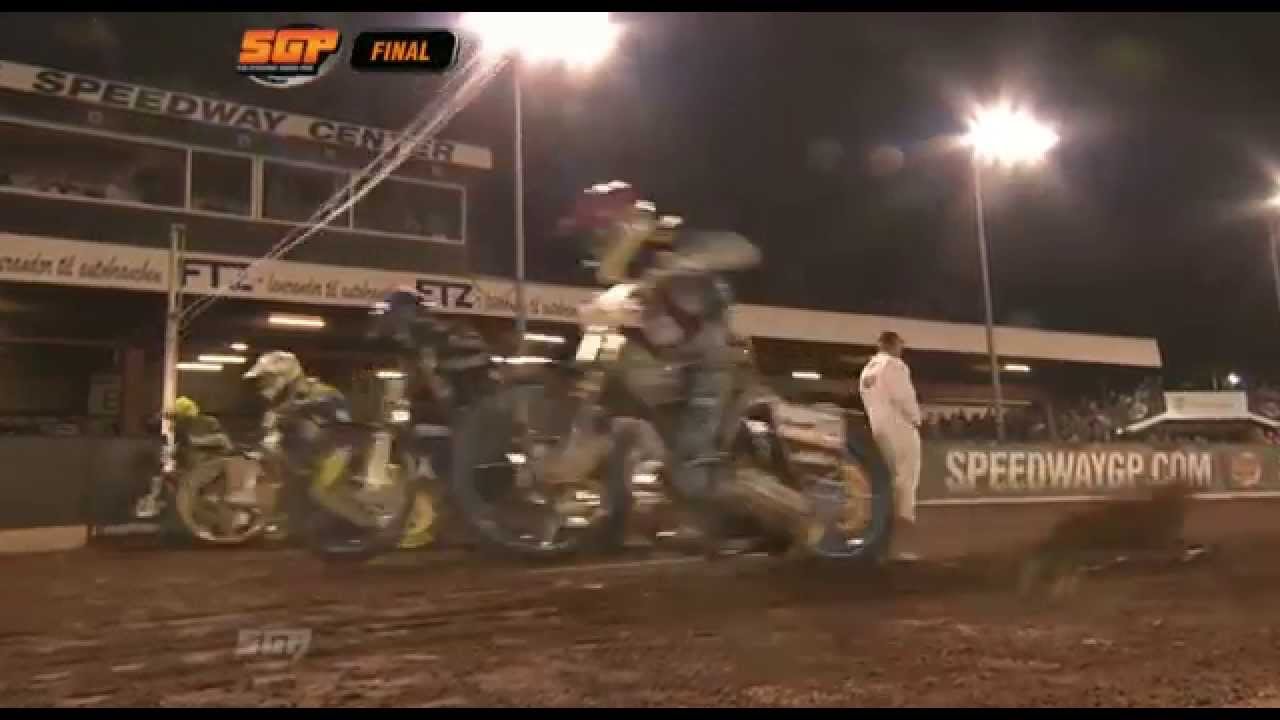 23 FINAL HEAT.Jonsson Winner. FIM Speedway Grand Prix Nordic 13.09.2014 10 Round