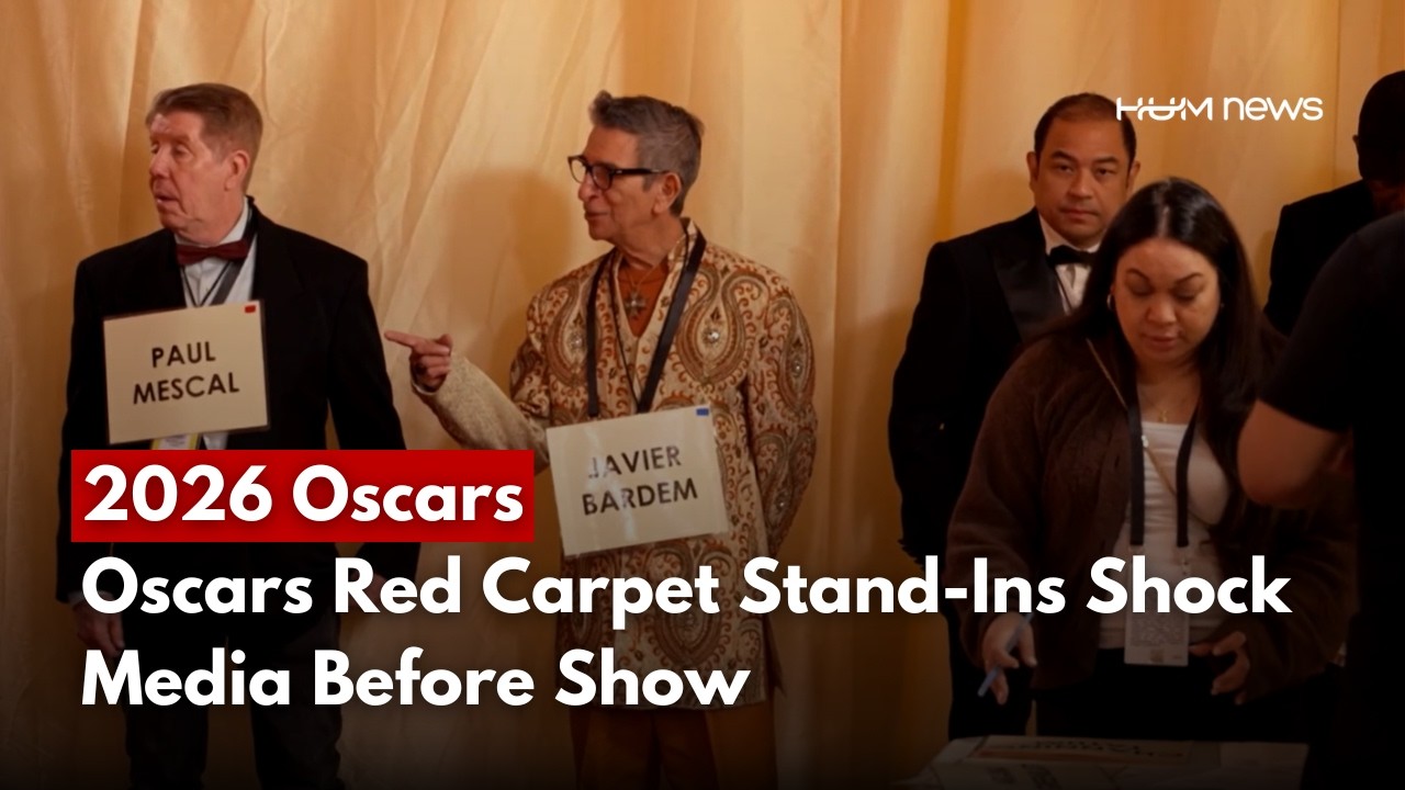 Oscars Red Carpet Stand-Ins Shock Media Before Show | 2026 Oscars