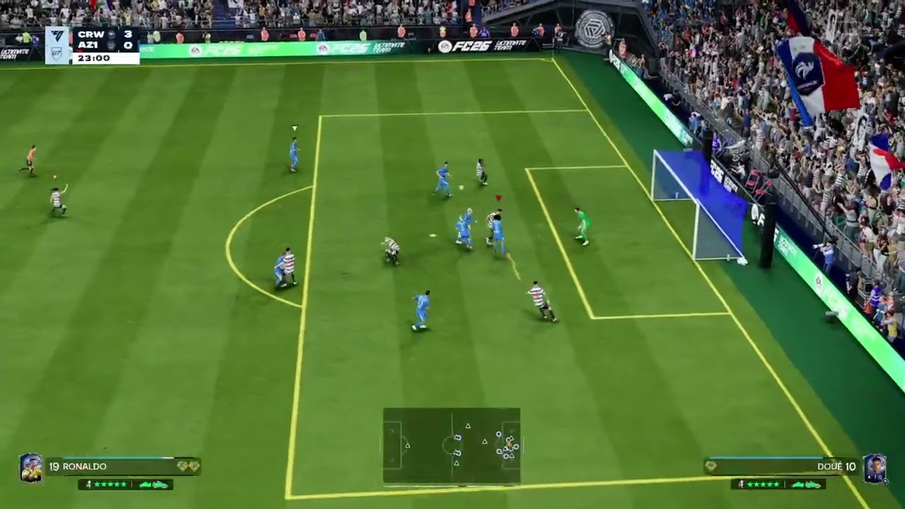 FAST ATTACK AND WARD-PROWSE ON THE BAR IN DIVISION RIVALS - Corwinnn9 #eafc26 #twitch #gameplay