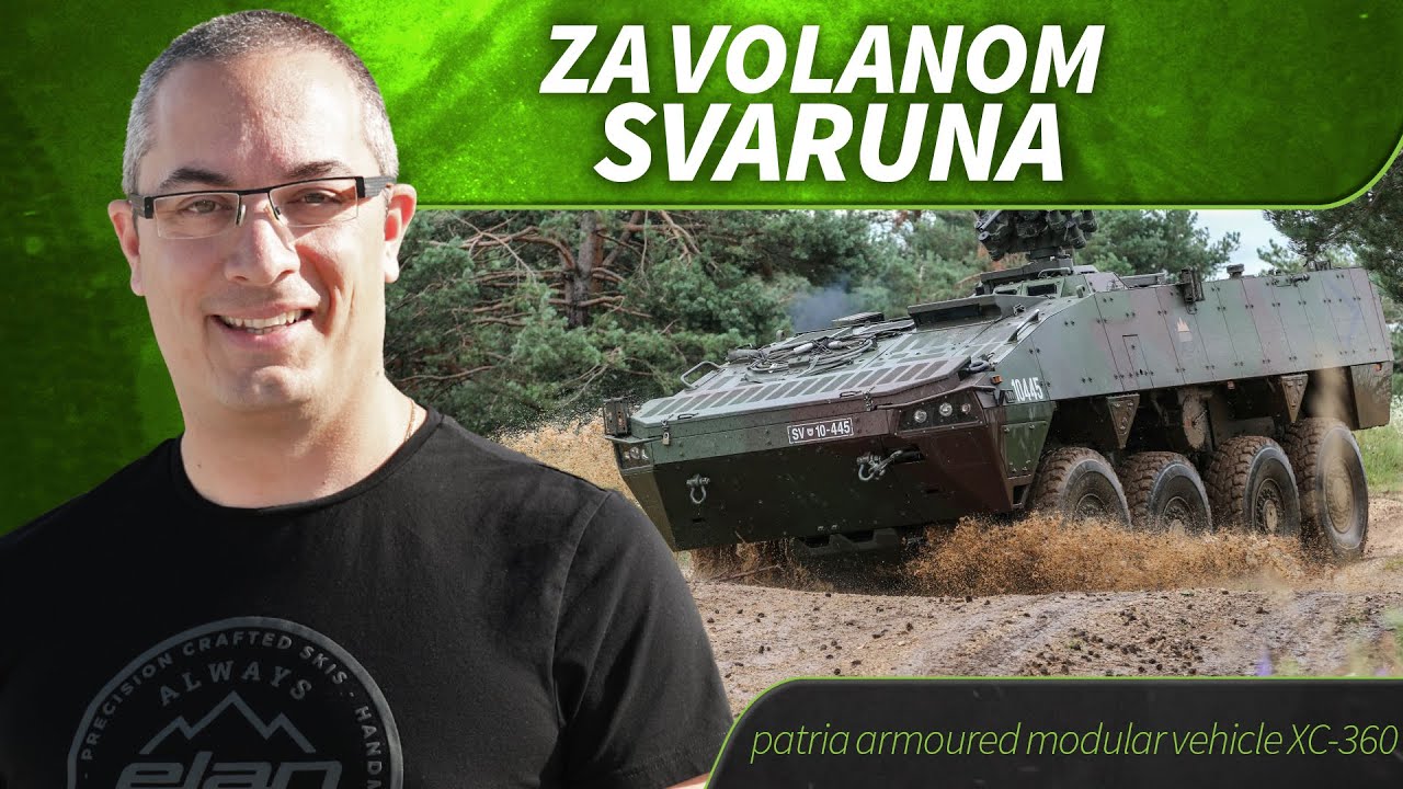 Behind the Wheel of the Patria - patria armoured modular vehicle XC-360