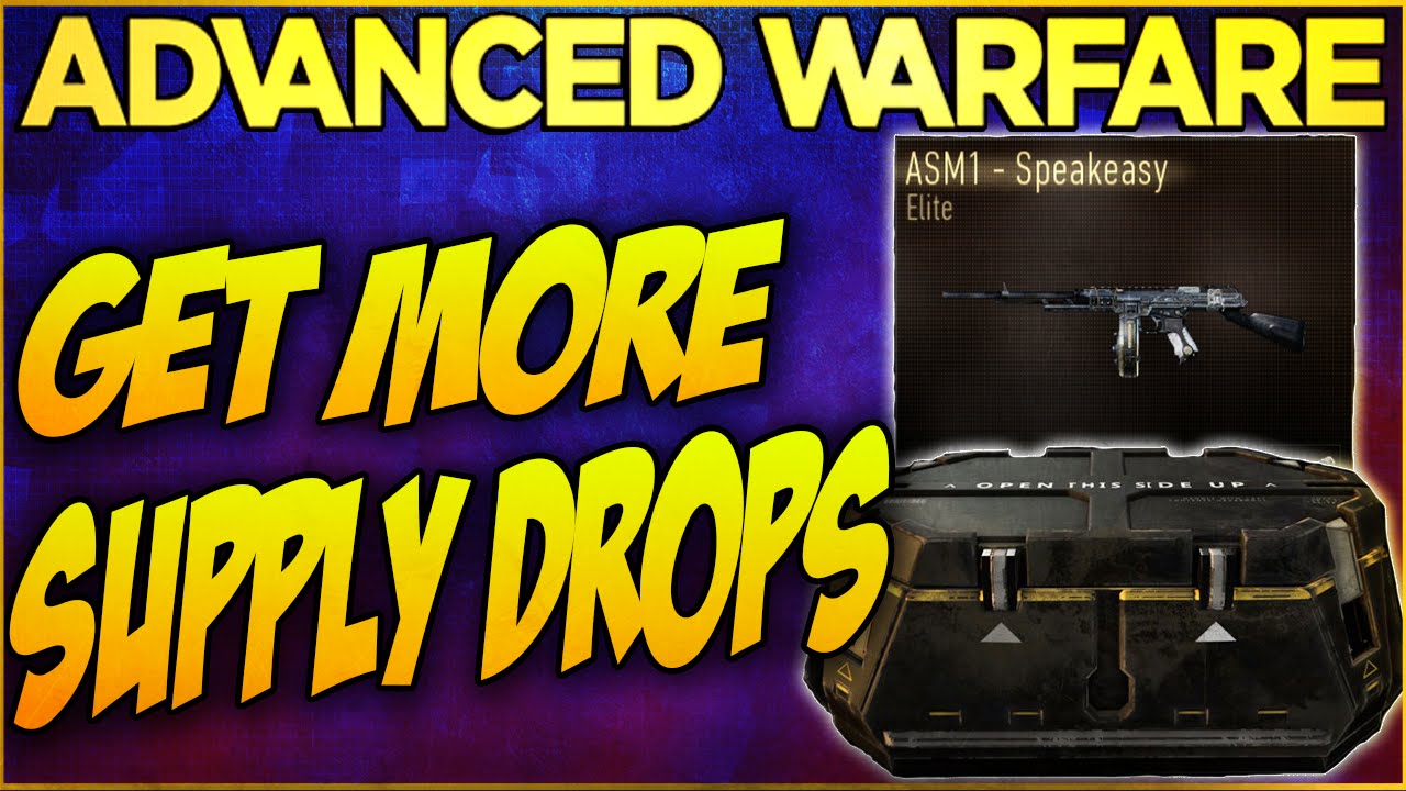 How To Get More Supply Drops Fast in COD Advanced Warfare! - (COD AW Tips For Supply Drops)