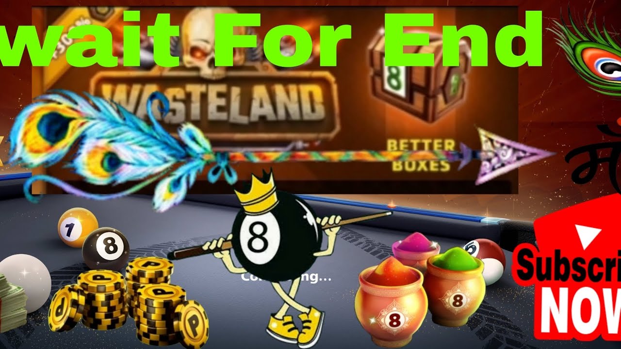 NEW EVENT WASTELAND ☠️ 8 BALL POOL || SSUPER GAMING OP 😇