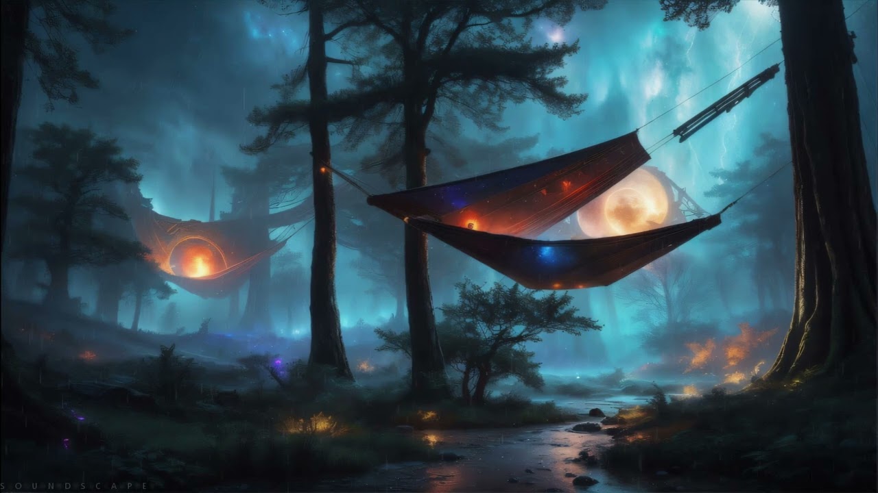 Pandora Forest Rain and Nature Sounds | Hammock Ambience Sleep | Shifting