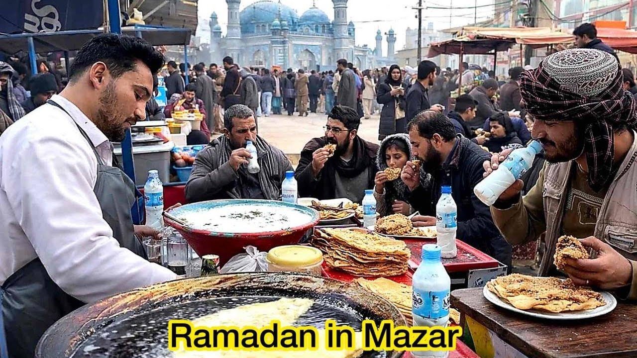 Afghanistan Most Viral street food in Ramadan Mubarak ☪️ Mazar e Sharif | Iftari |