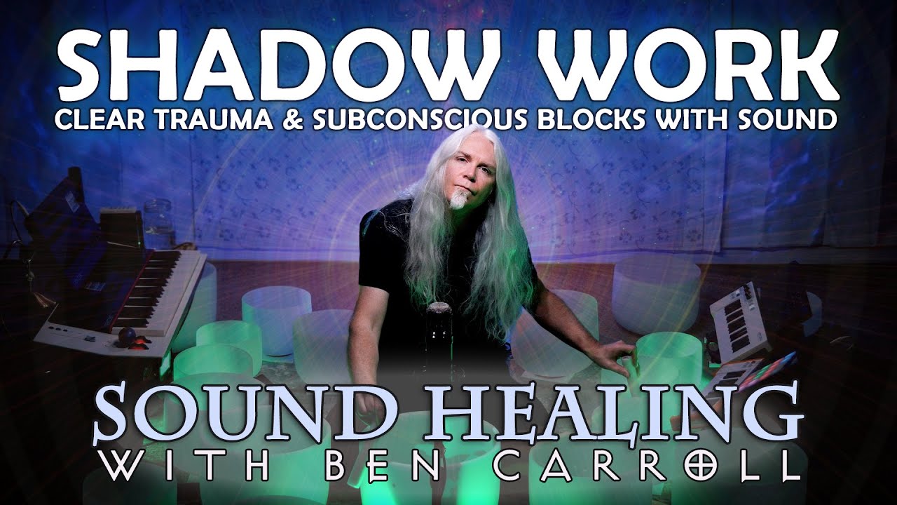 Sound Healing for Shadow Work 🌌 Clear Trauma & Subconscious Blocks w/ Sound ✨ 432hz | Binaural Beats