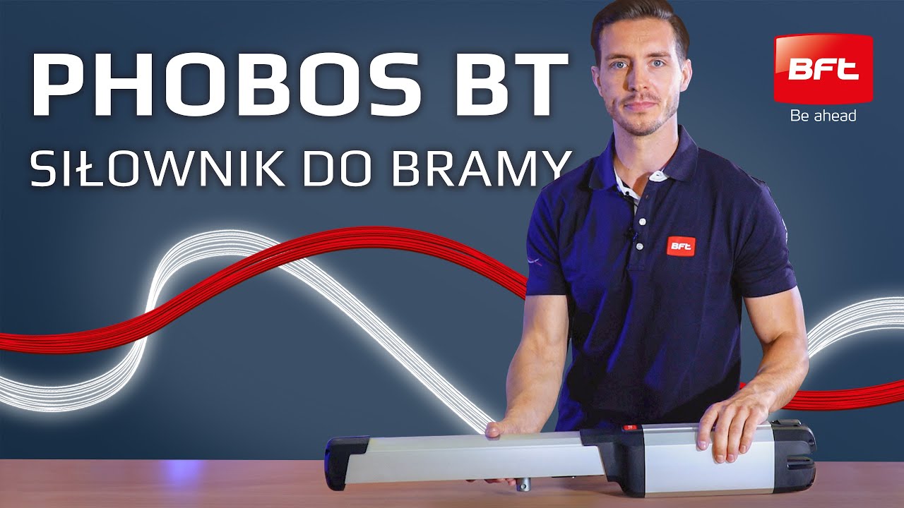 Napędy do bram uchylnych PHOBOS BT A25 i PHOBOS BT A40