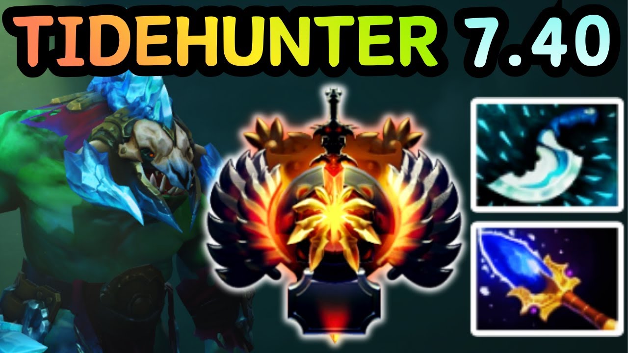 🔥 NEW PATCH 7.40 TIDEHUNTER OFFLANE PURE FRONTLINE VALUE NO ONE CAN BREAK | DOTA 2 GAMEPLAY 🔥