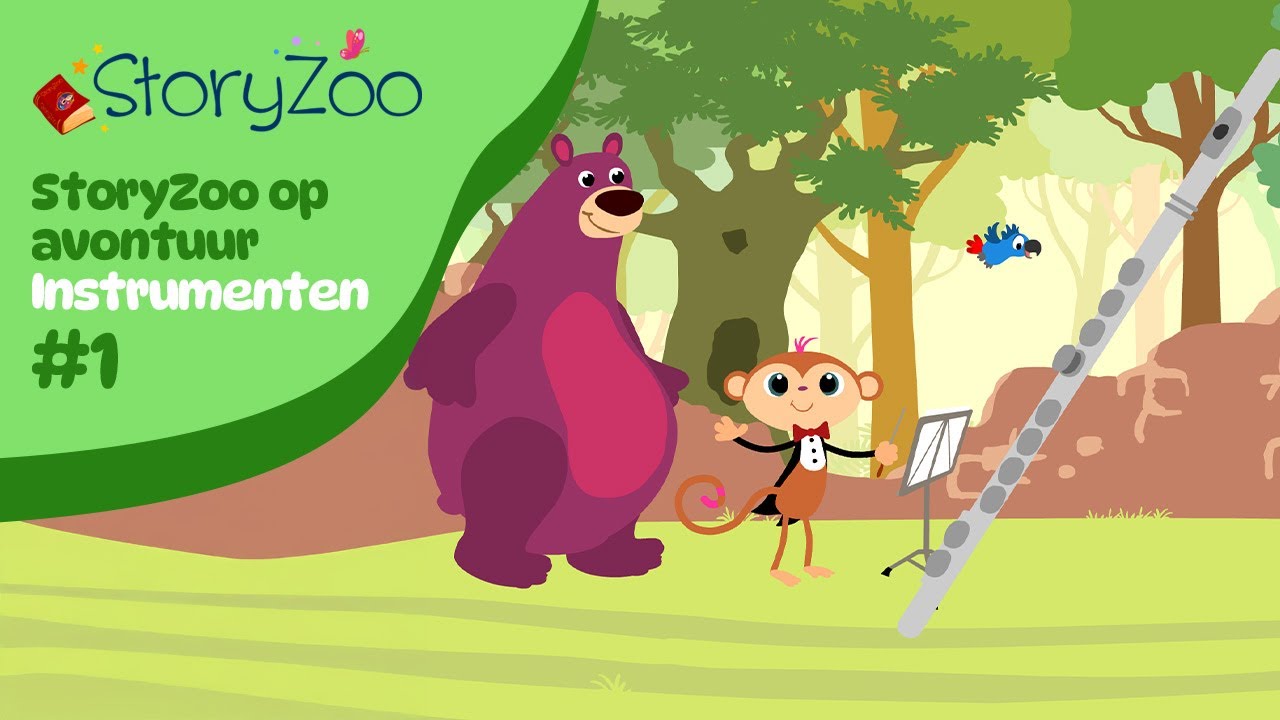 StoryZoo Op Avontuur 😁 | Instrumenten - Dwarsfluit 🪈 | Educatieve video's voor kinderen