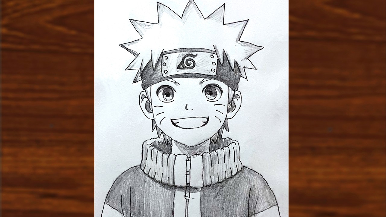 Naruto Uzumaki — A Smile Built on Dreams | Pencil Sketch Art