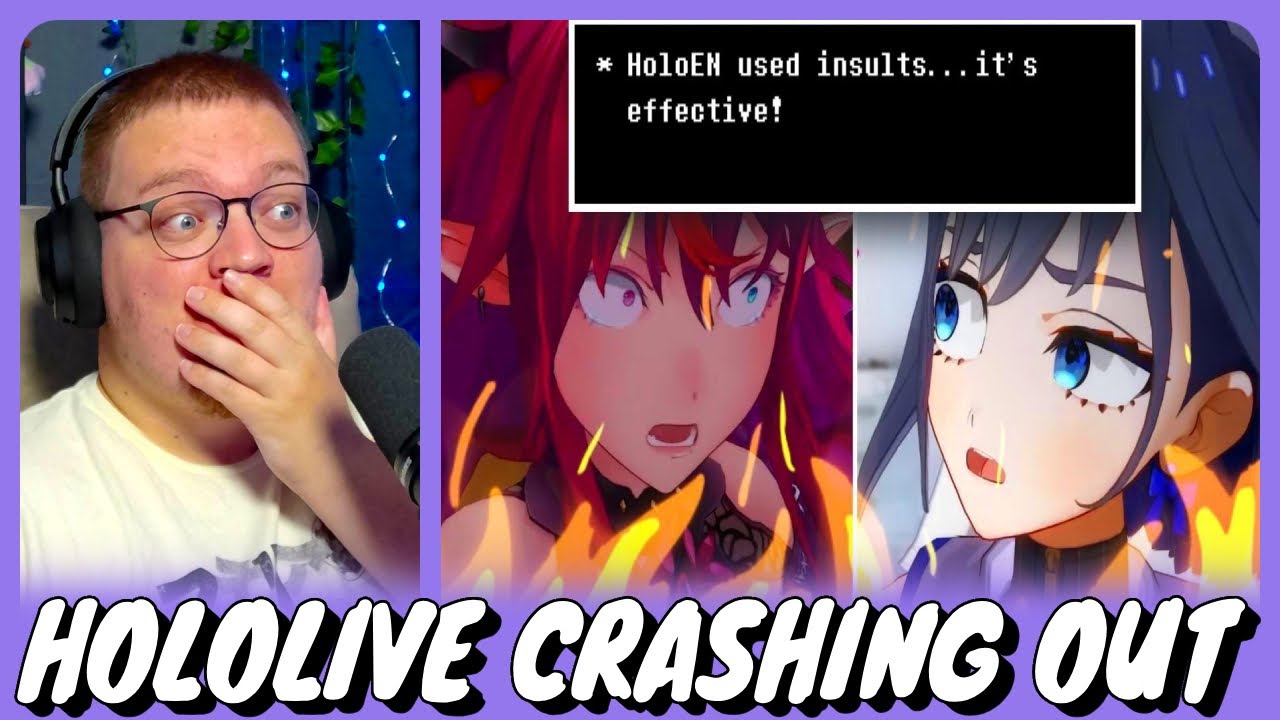Hololive EN Crash Out Compilation