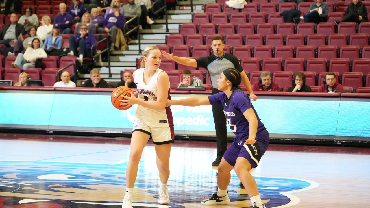 Postgame: Lafayette Women's Basketball vs. Holy Cross