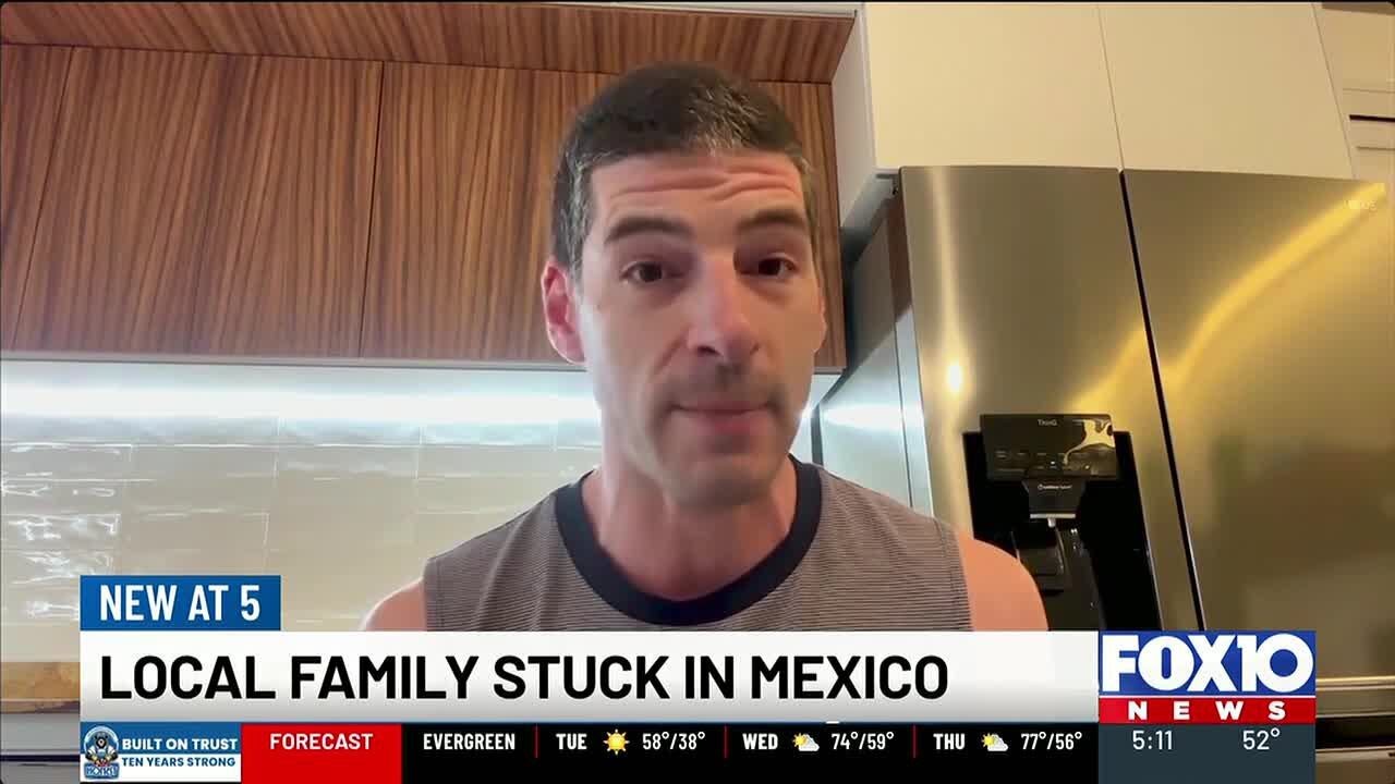 Alabama family ‘safe’ but stranded at Mexican resort amid severe violence