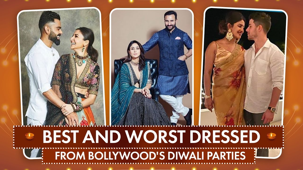 Kareena Kapoor Khan,Sara Ali Khan,Janhvi Kapoor:Best & Worst dressed from Bollywood's Diwali parties