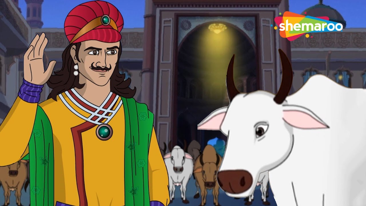 Best of Akbar Birbal Ki Kahaniyaan : क्या बीरबल बैल का दूध लेने में कामयाब होंगे ?