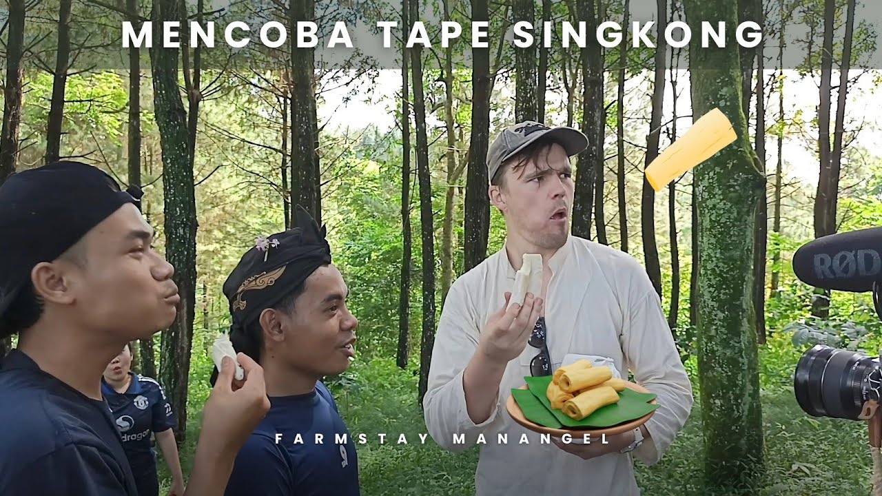 Village Life in Indonesia: Piknik Sawah & Bule Coba Makanan Tradisional!