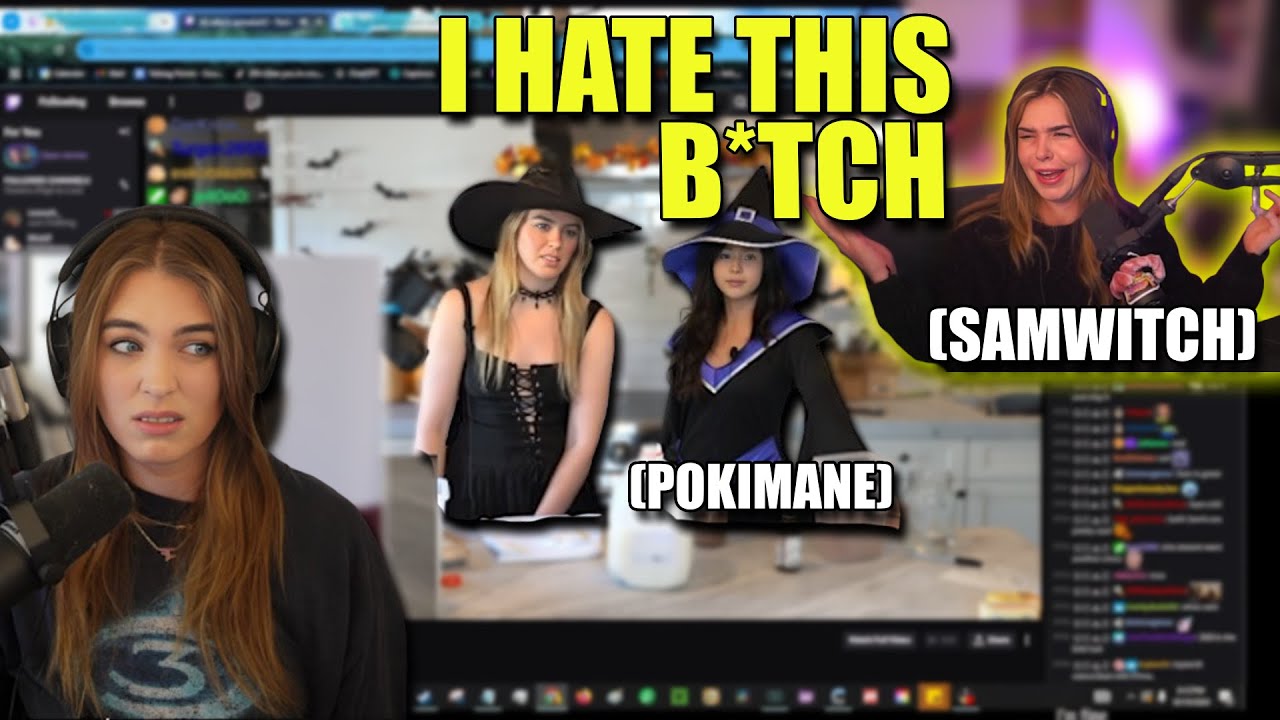 QTCinderella REACTS to TWITCH CLIPS