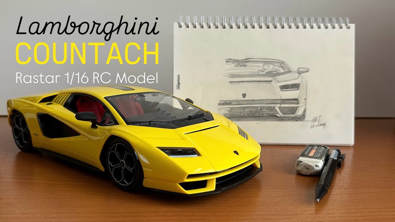 Rastar Lamborghini Countach LPI 800-4 1/16 Scale