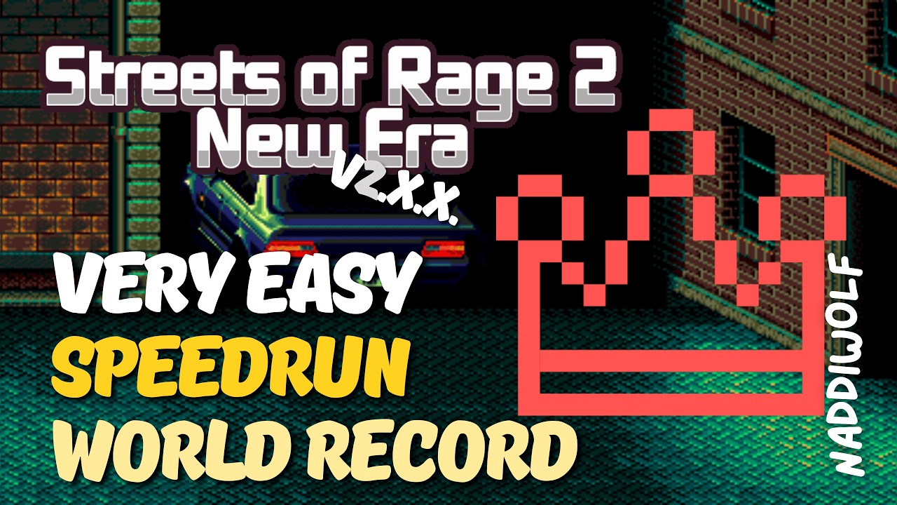 Streets of Rage 2 New Era. V2. 30th Anniversary. V. Easy. Blaze. Casual Speedrun 14:44 | (22.02.26)