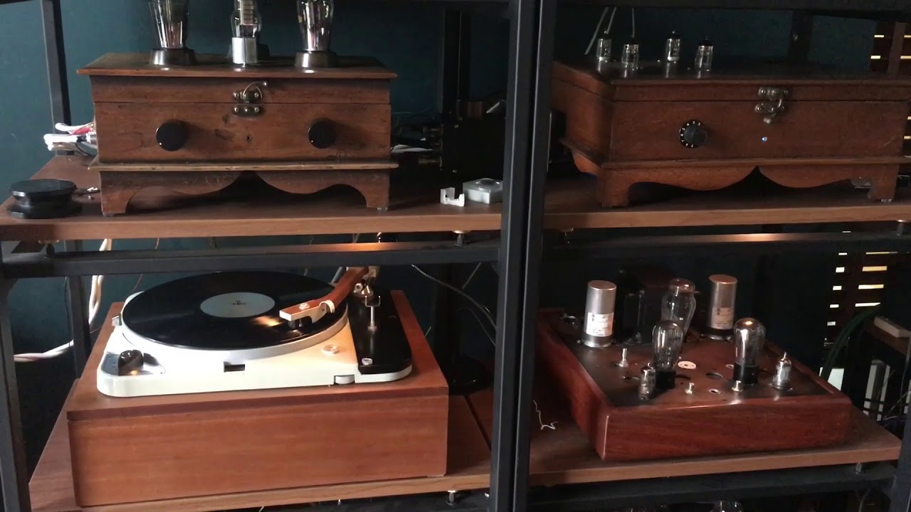 Grado Wood Tonearm/Denon DL 103 LC / Thorens TD124 mk1