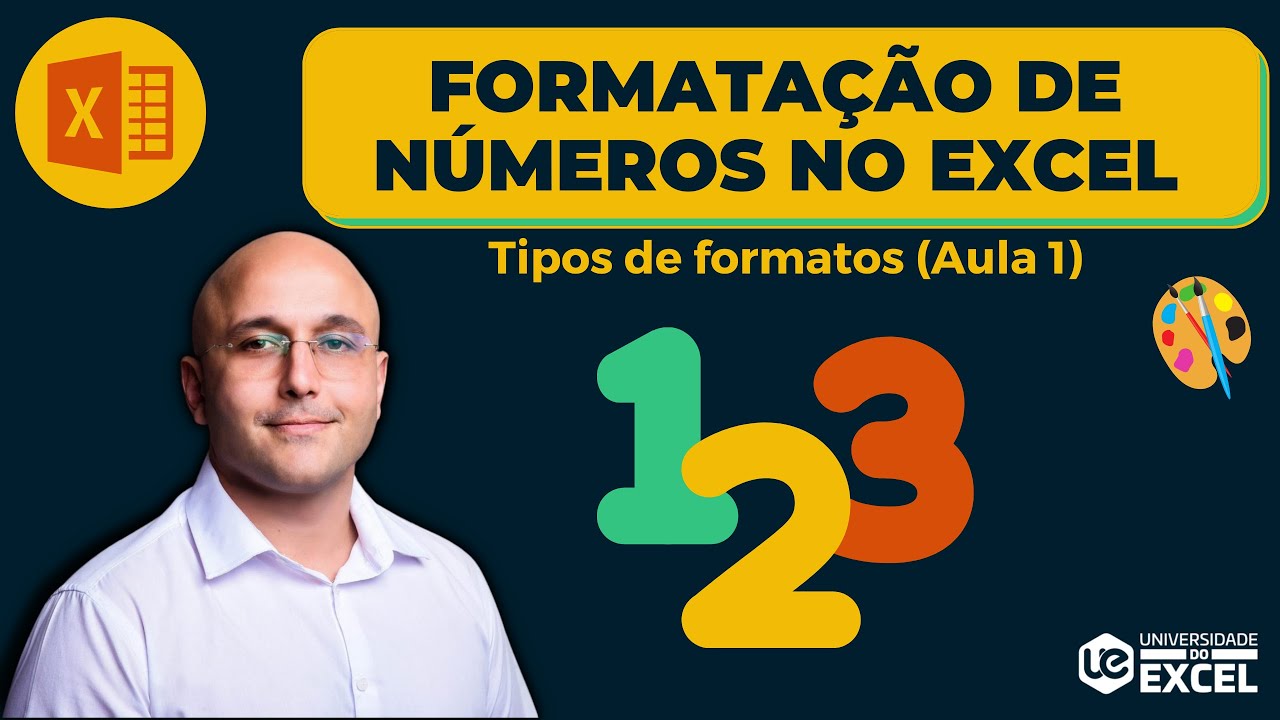 Formatação de números no Excel (Parte 1 de 3) - Tipos de formatos