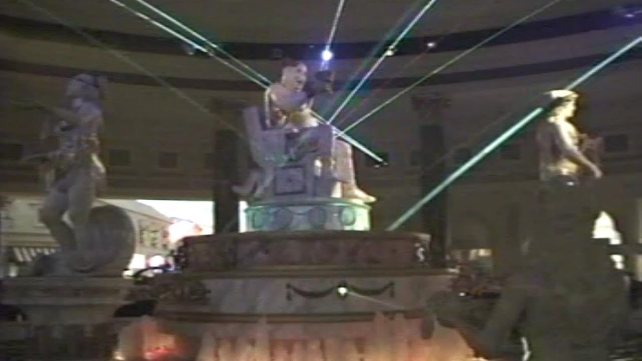 CAESARS PALACE, LAS VEGAS Atlantis Animatronic Show 2001
