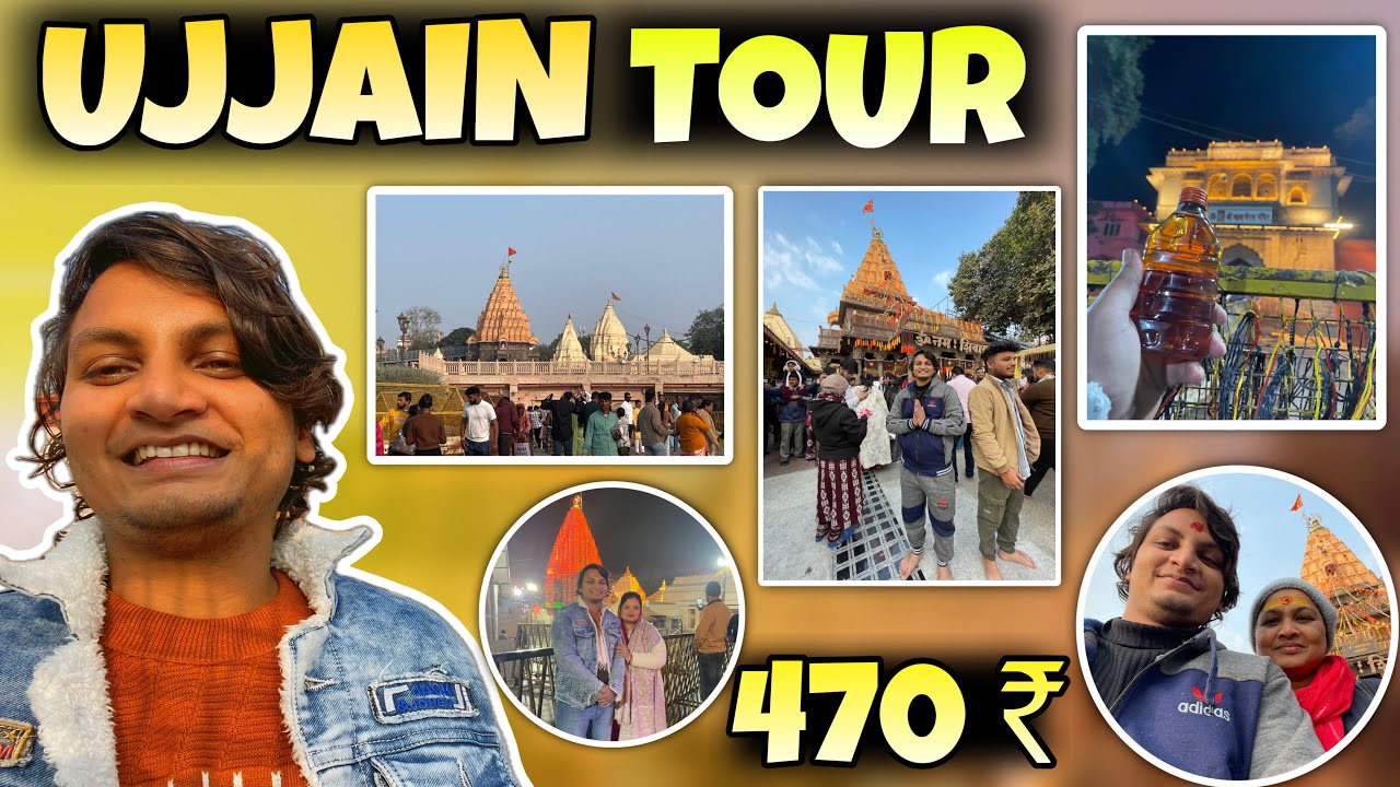 ₹470 Me Delhi Se Ujjain Yatra 😱 | Mahakal Darshan Budget Travel Vlog 