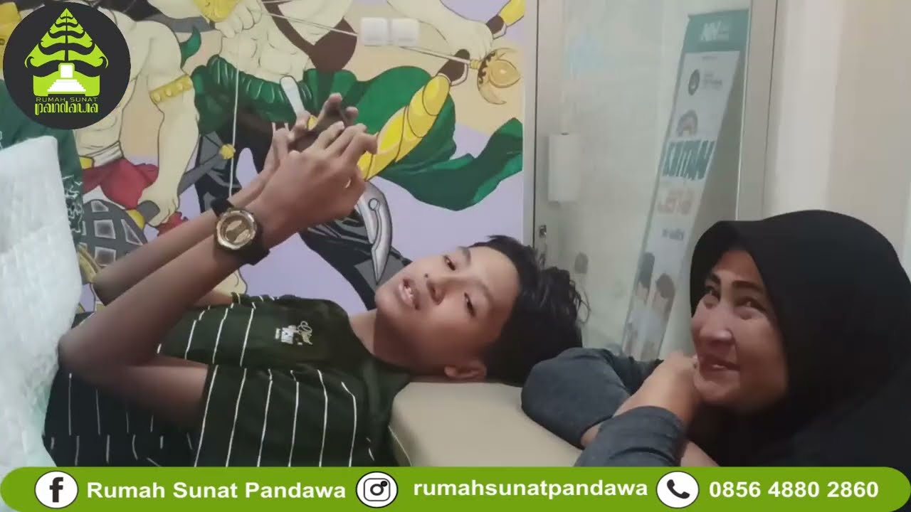 SUNAT MODERN KEDIRI JAWA TIMUR - SUNAT NYAMAN - HABIS SUNAT LANGSUNG AKTIVITAS BIASA - AN. HERDA