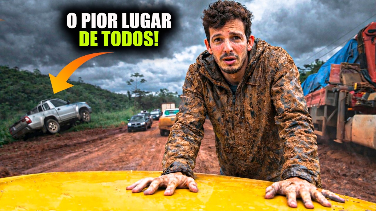 ASSUSTADOR!  RICARDINHO ACF PASSA pelo PIOR TRECHO da ESTRADA TRANSAMAZÔNICA na EXPEDIÇÃO