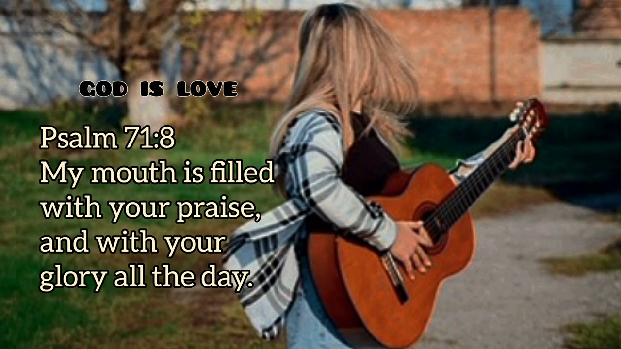 Gospel Song With Bible Verse| Christian Song| #godislove77 #bibleverse #jesus #song #video #fyp 