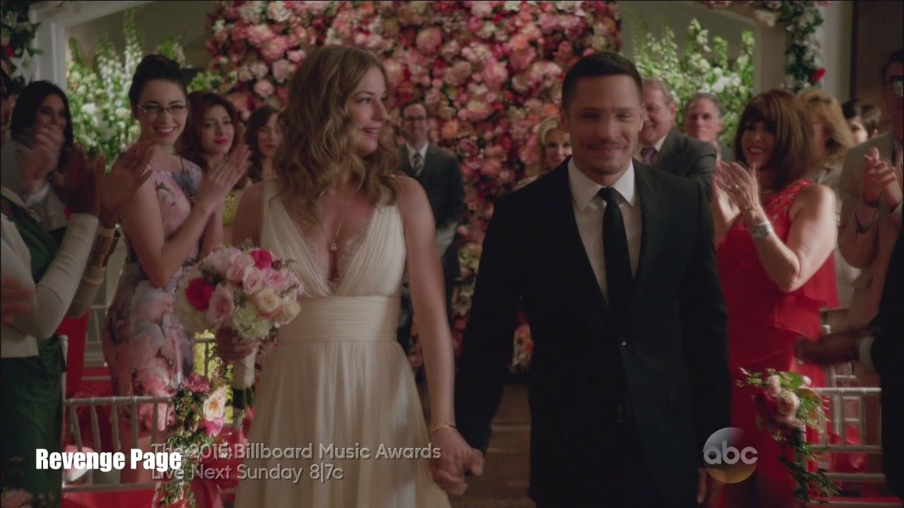 Revenge 4x23  Emily and Jack Wedding 