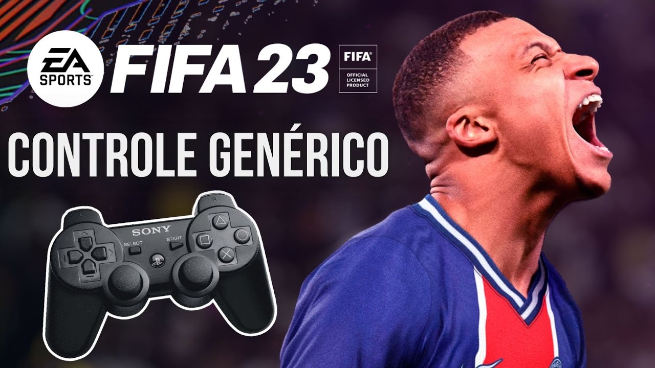 Como Configurar o CONTROLE GENÉRICO no FIFA 23 (Muito Facil)