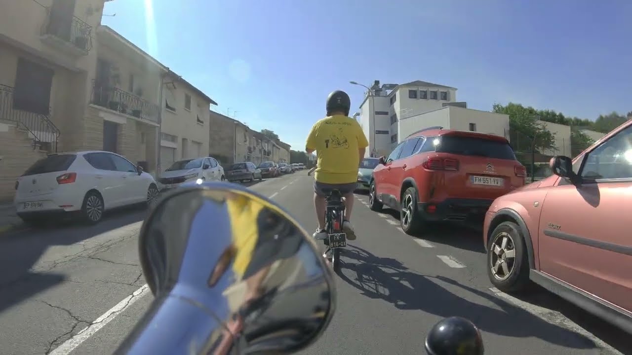 Petite balade en Solex dans Périgueux - Dordogne