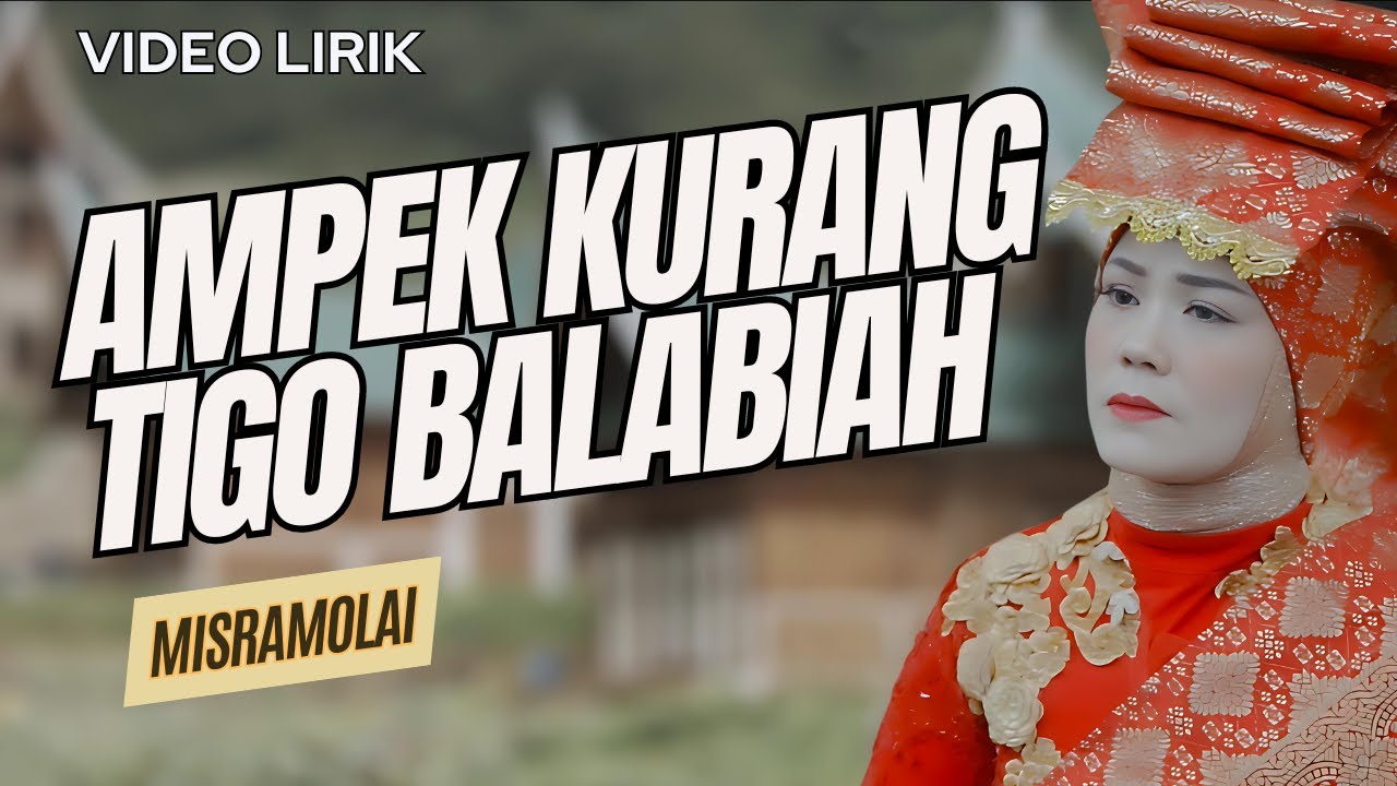 Misramolai - Gabak Dilangik Hujan Tak Turun (Video Lirik)