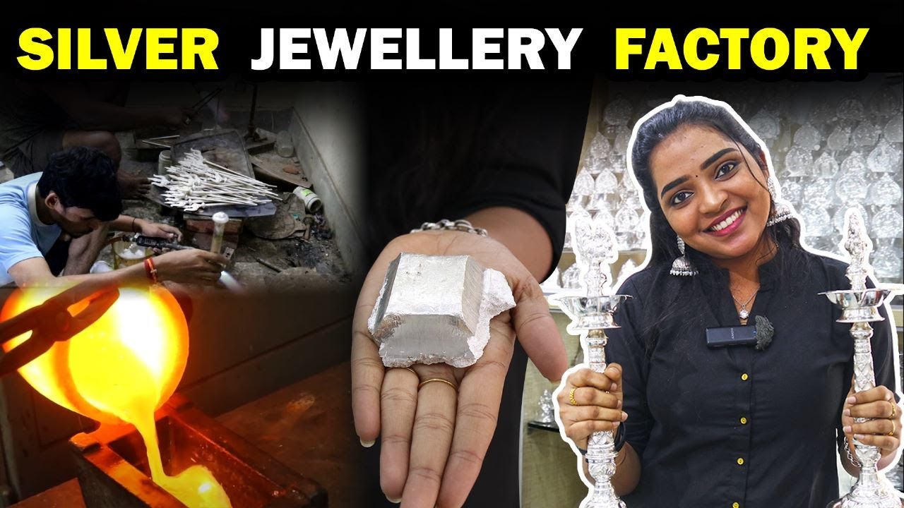 Silver jewellery manufacturing factory