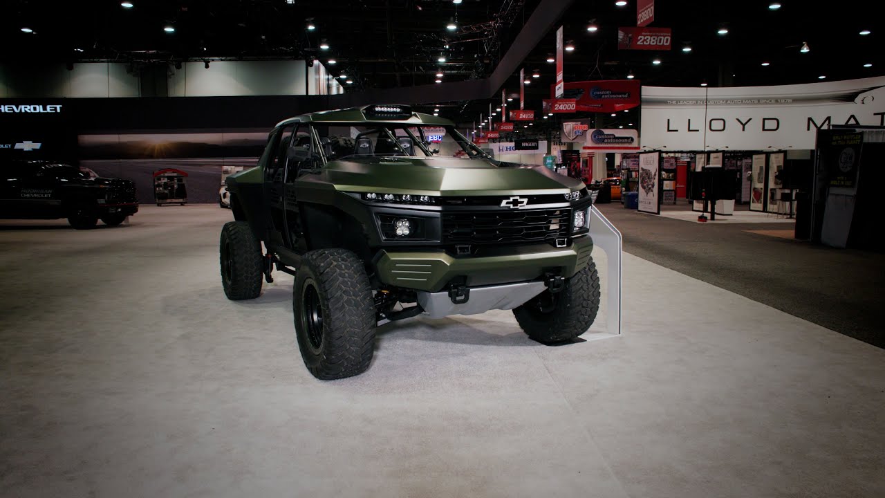 The Chevy Off-Road Concept | LT4-powered Off-Road Truck | 2021 SEMA Show