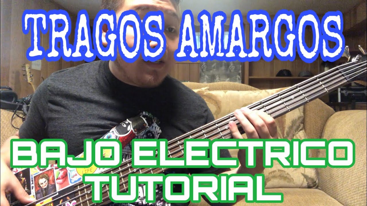 Tragos Amargos - Ramon Ayala (SIN TABS Bajo Electrico Tutorial)