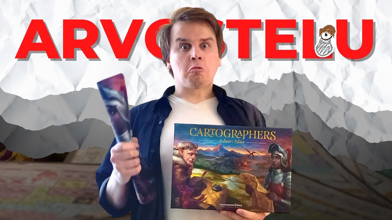 Lautapeli kartanpiirtäjille sekä Tetris-faneille | ANTON VS CARTOGRAPHERS