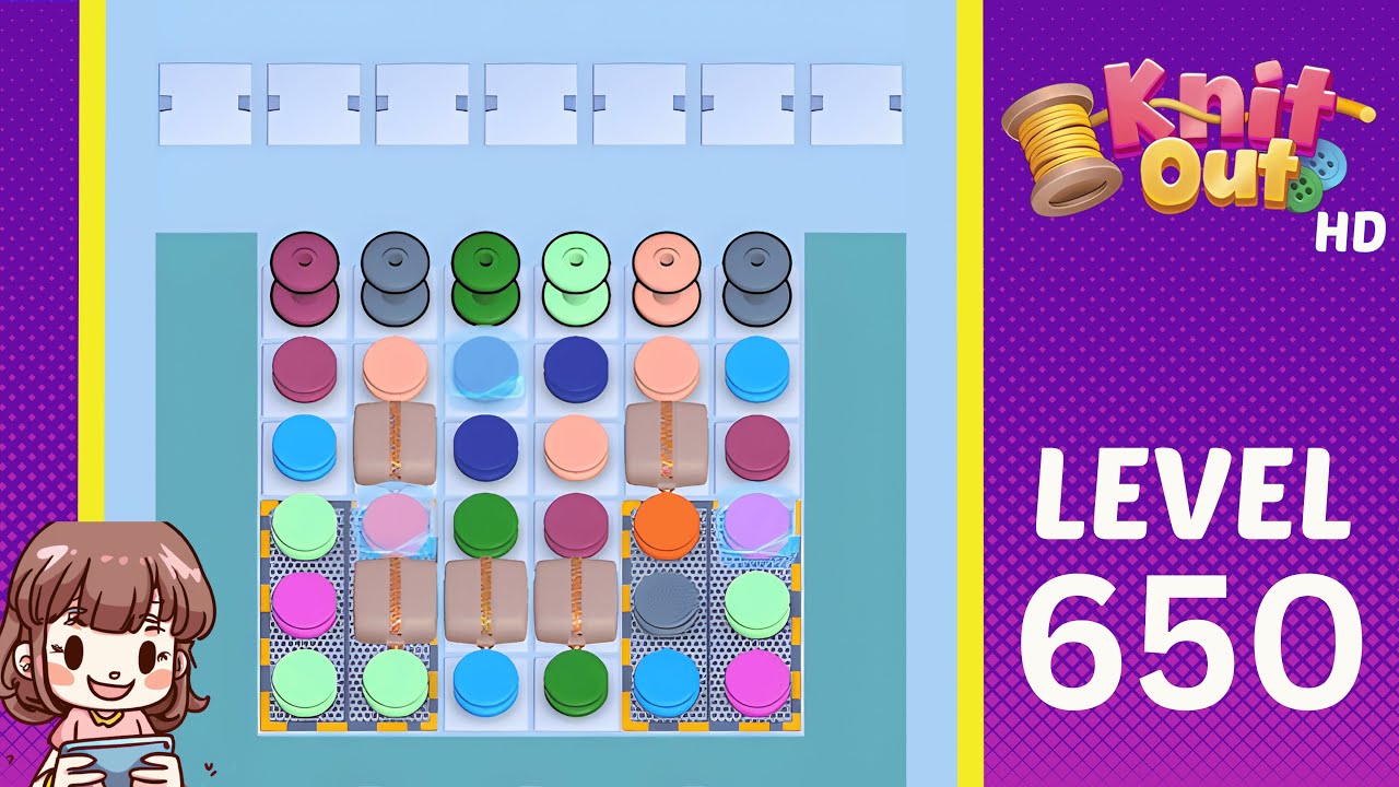 Knit Out Level 650 Solution Walkthrough