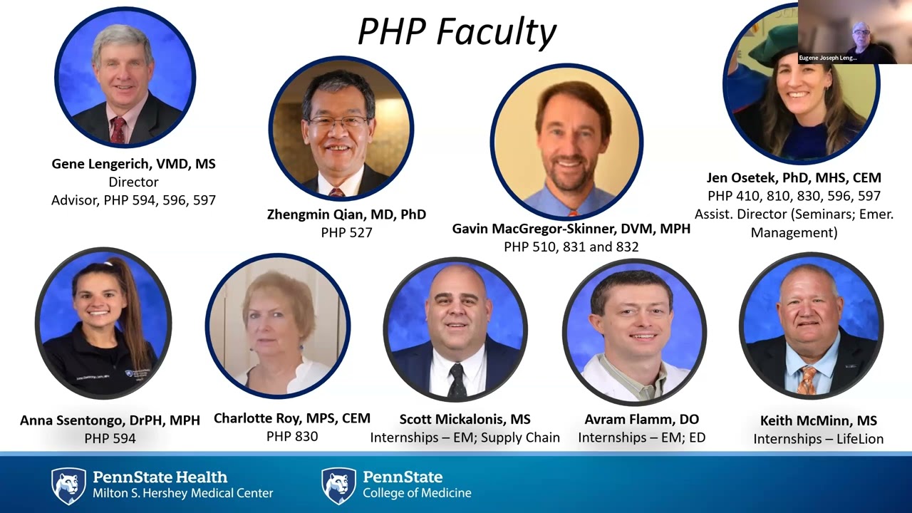 09/04/24 - Orientation to Public Health Preparedness at Penn State