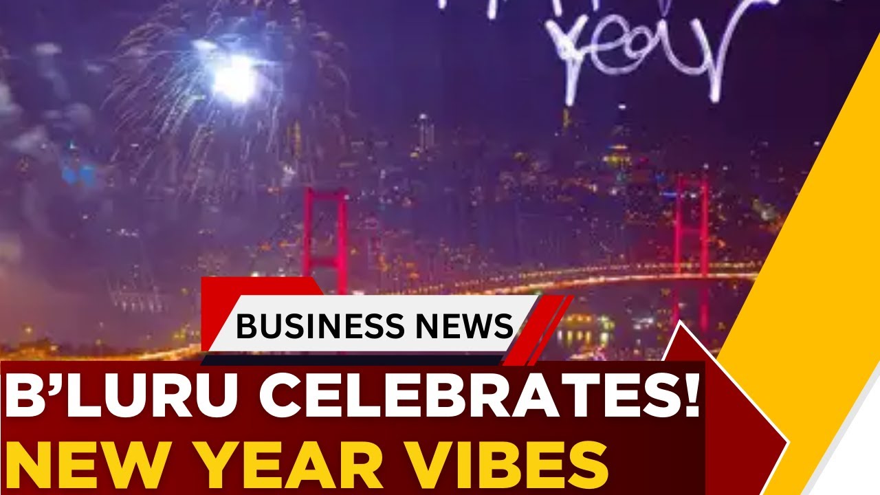 New Year Celebrations Light Up Bengaluru | Festive Vibes From Church Street | Breaking News | ET Now