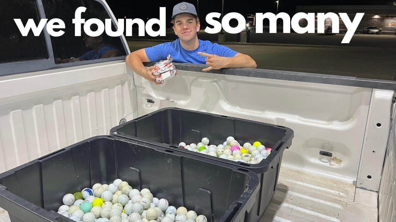 Hunting For Lost Golf Balls