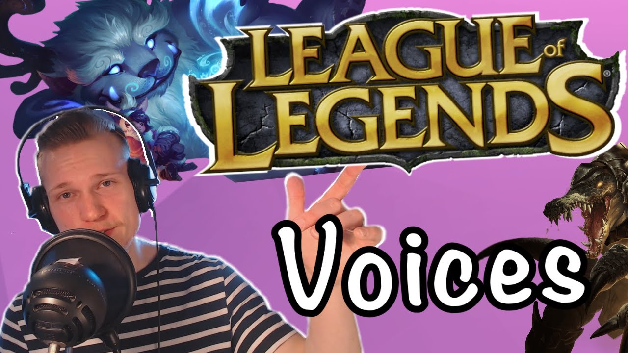 League of legends voices! | My voice acting journey 😊