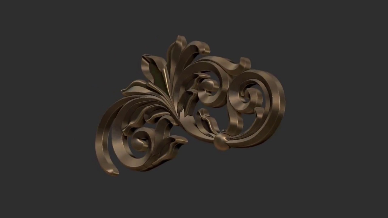 Zbrush - Making an Insert Scroll Pattern Brush