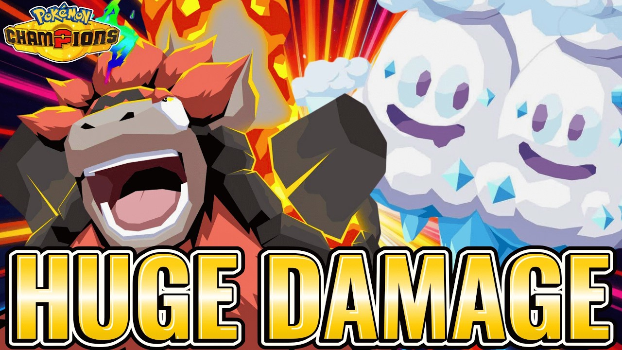 Mega Camerupt Trick Room is INSANE in Pokemon Champions 