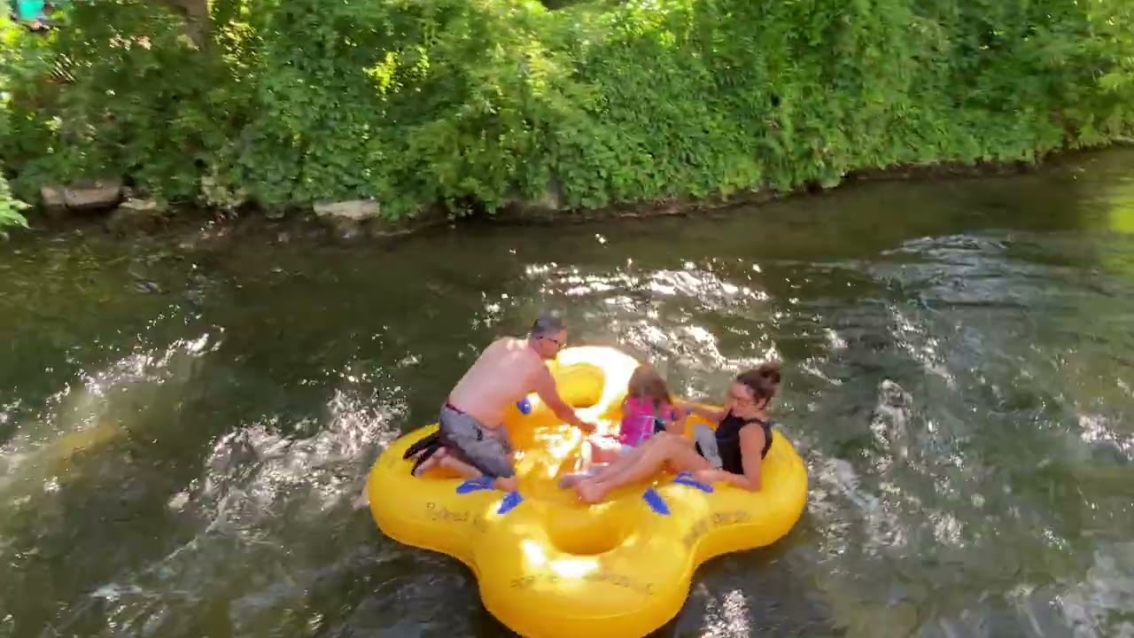 ASMR - Calm River Raft Ride