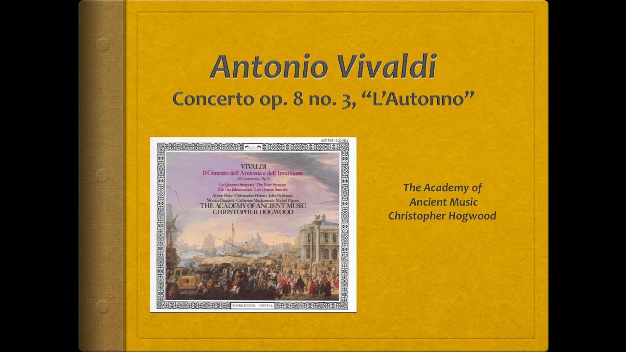 Vivaldi, Concerto op 8,1, 